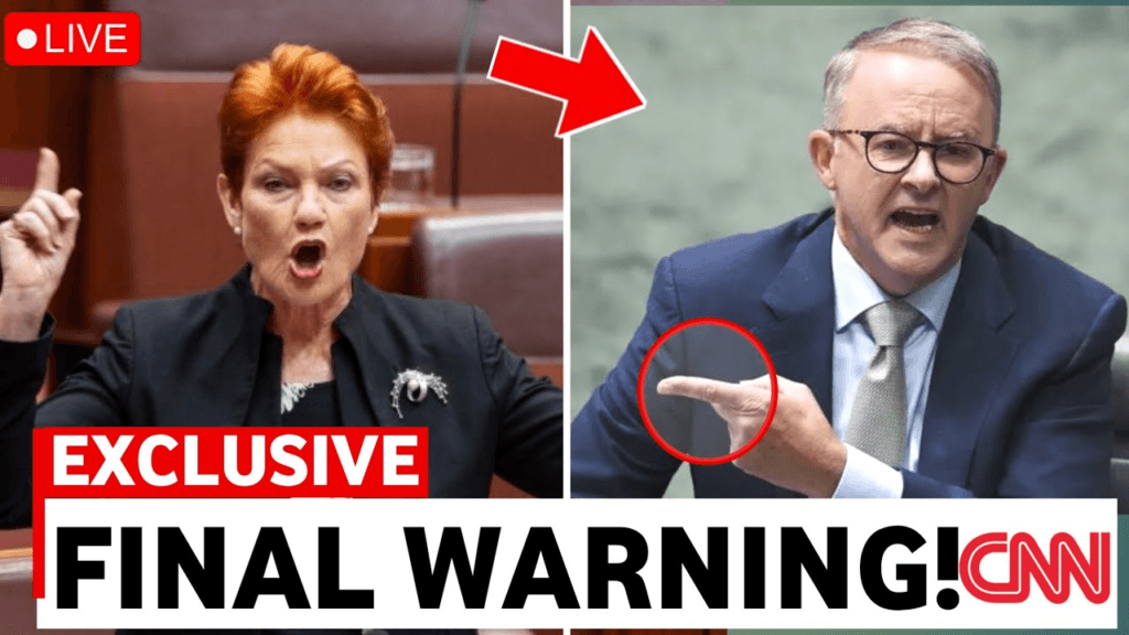 Pauline Hanson EXPLODES as Albanese LOSES IT Following a Stern WARNING About New Labor Regulations 2 image 1036