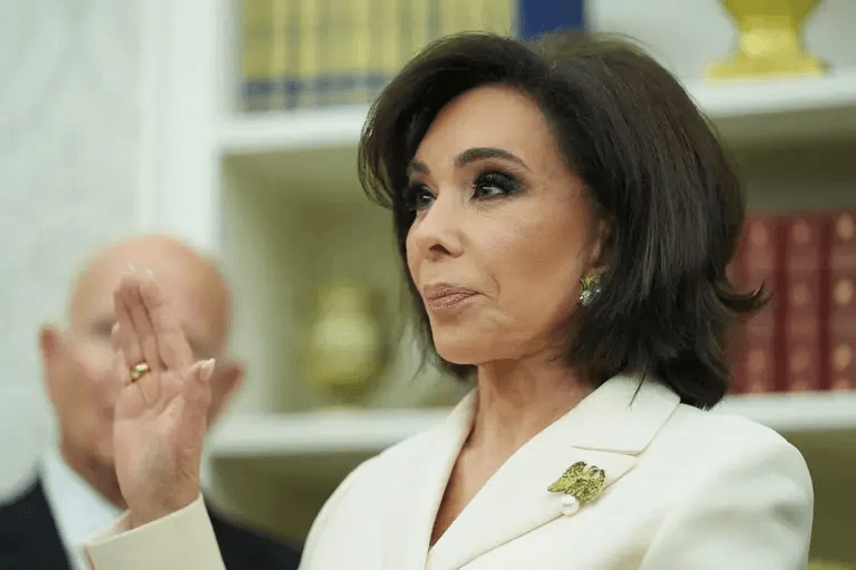 The Unraveling of the Digital Shield: Judge Jeanine’s Dramatic Recital of AOC’s Private Thread Leaves Washington Stunned. 5 image 218
