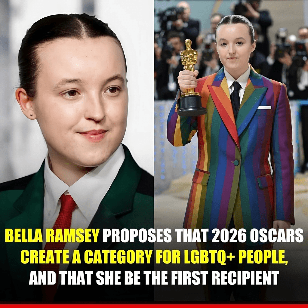 Bella Ramsey is hoping to win her first Oscar in 2026, capping off her “outstanding” acting career. She also requested that the Academy create a separate category specifically for LGBTQ+ actors. 1 image 356