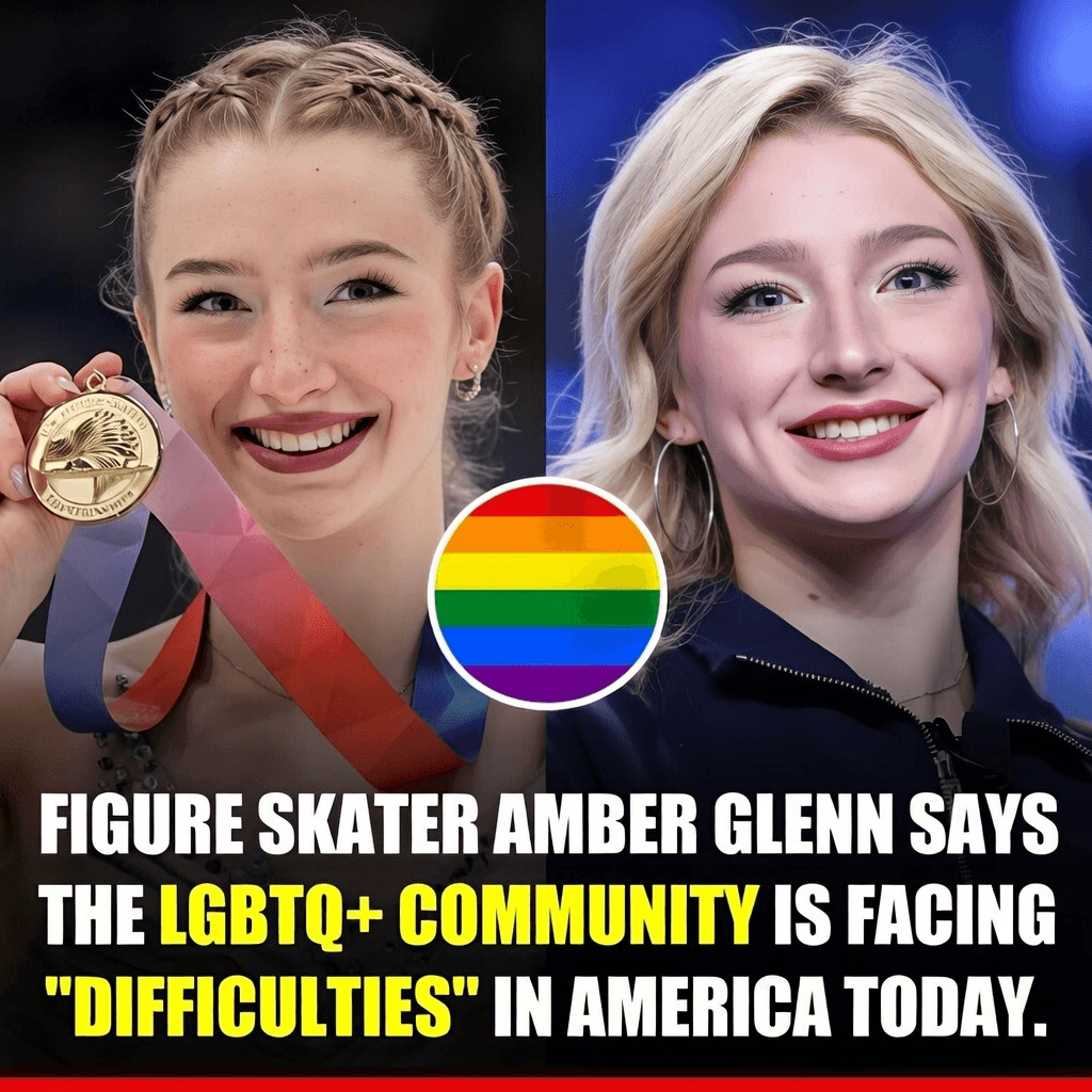 U.S. figure skater Amber Glenn has sparked a wave of “patriotic outrage” after using the 2026 Milano Cortina Winter Olympics as a platform to express her political views. In a press conference in Italy, the three-time U.S. champion declared that the LGBTQ+ community is facing “difficult times” and fighting for “human rights,” leading many fans to publicly protest against their own country for the first time. 1 image 393