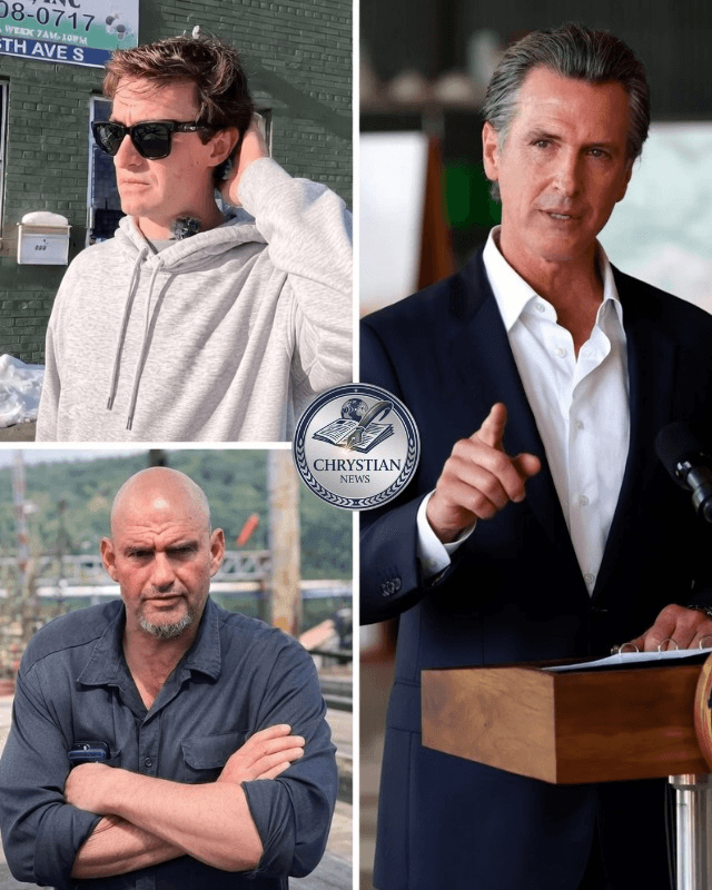 “Why Can’t You Celebrate?” — John Fetterman Clashes With Gavin Newsom as Party Tensions Rise Over Viral Fraud Claims 1 image 667