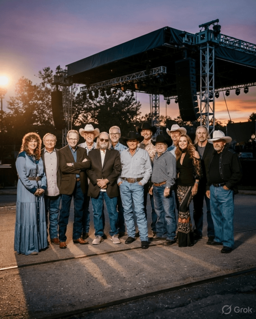 A TRAGIC ACCIDENT TOOK HIS 13-YEAR-OLD DAUGHTER. THE GRIEF ALMOST TOOK HIS CAREER. BUT FOR 40 YEARS, THE EXACT SAME 11 GUYS STOOD IN THE SHADOWS — PROTECTING THE KING WHEN HE COULDN’T SPEAK.In 1986, George Strait’s world shattered. His daughter Jenifer, just thirteen years old, was killed in a car accident in San Marcos, Texas. The King of Country — a man who already never gave interviews — disappeared almost entirely.Nashville waited. The media pushed. Fans worried.But the Ace in the Hole Band never asked questions. They never sold stories. They never left. The same eleven musicians who had stood behind George since the Texas dancehall days simply kept showing up — night after night, year after year, decade after decade.No member has ever spoken publicly about what George was like backstage during those darkest years. No one broke. No one leaked. Forty years of silence from eleven men who chose loyalty over fame.”We don’t play for the spotlight,” one member once said quietly. “We play for him.”What George privately told his band on the final night of The Cowboy Rides Away Tour still stays between those twelve men. 1 image 682