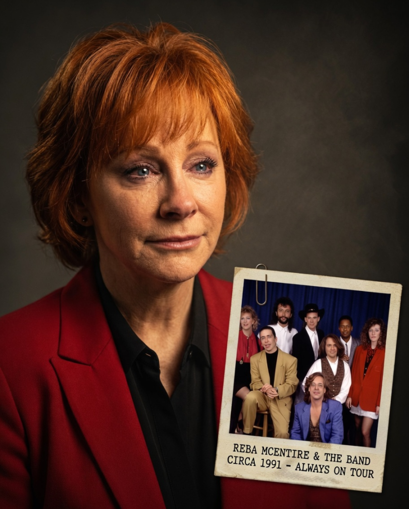 REBA MCENTIRE LOST HER ENTIRE BAND IN A SINGLE NIGHT, BUT SHE SPENT THE NEXT 35 YEARS CARRYING THEIR VOICES TO EVERY STAGE SHE TOUCHED. In 1991, a private jet carrying eight of Reba’s band members crashed into a mountain shortly after takeoff. In an instant, the “Queen of Country” lost her musical family. The industry expected her to retreat, but Reba did the opposite. She channeled her grief into For My Broken Heart, an album that became a sanctuary for the grieving. Decades later, she still feels their presence in the wings before the lights go up. Reba once whispered in a tribute: “I didn’t just lose a band; I lost my brothers and sisters. I sing now so they never have to be silent.” Some stars perform for the applause, but Reba performs for the ghosts of the friends who never got to finish the tour. What happens when the music stops, but the echoes remain? 1 image 917