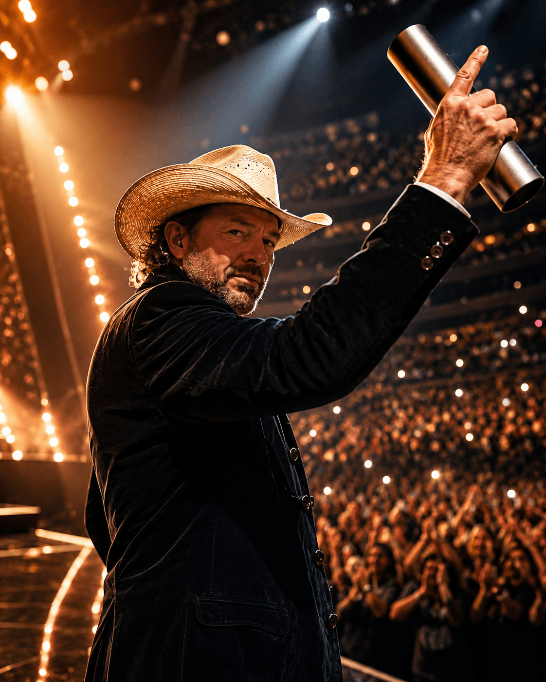 Toby Keith performing Don't Let the Old Man In