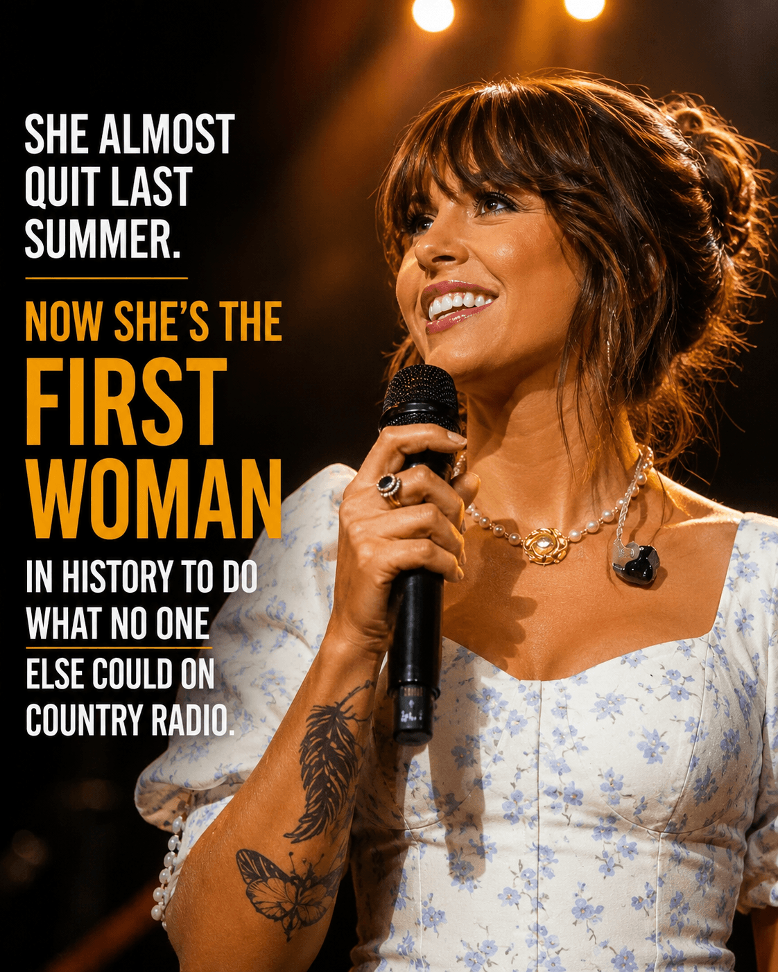 After Making Billboard History, Ella Langley Shared The Personal Journey That Changed Her Life 1 Ella Langley performing on stage