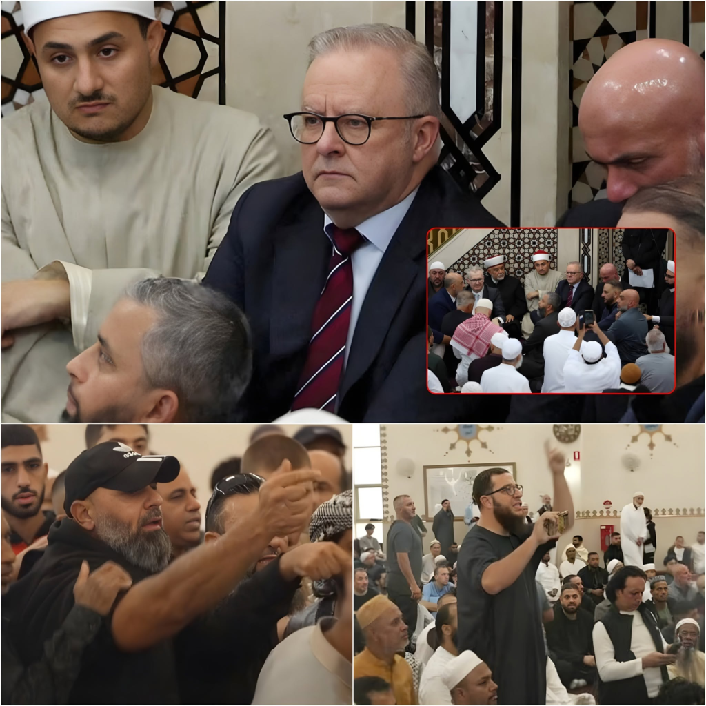 “GET THEM OUT OF HERE! THIS IS NO PLACE FOR YOUR MEDIA STUNTS!” The sacred, unified atmosphere at Australia’s largest mosque was shattered 1 image 30