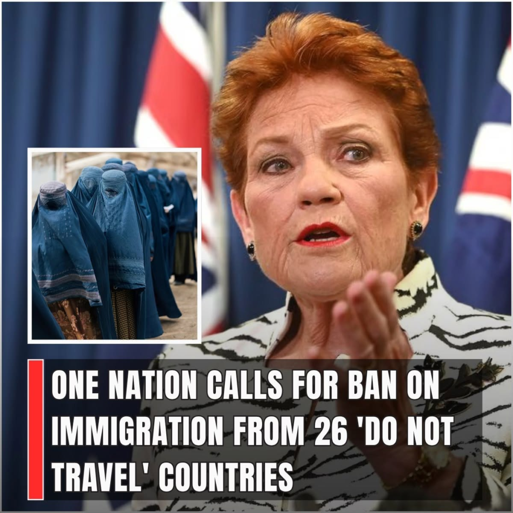 HANSON CALLS FOR AN IMMEDIATE IMMIGRATION HALT! ONE NATION PUTS “AUSTRALIA FIRST” AT THE CENTRE OF THE DEBATE! 1 image 78